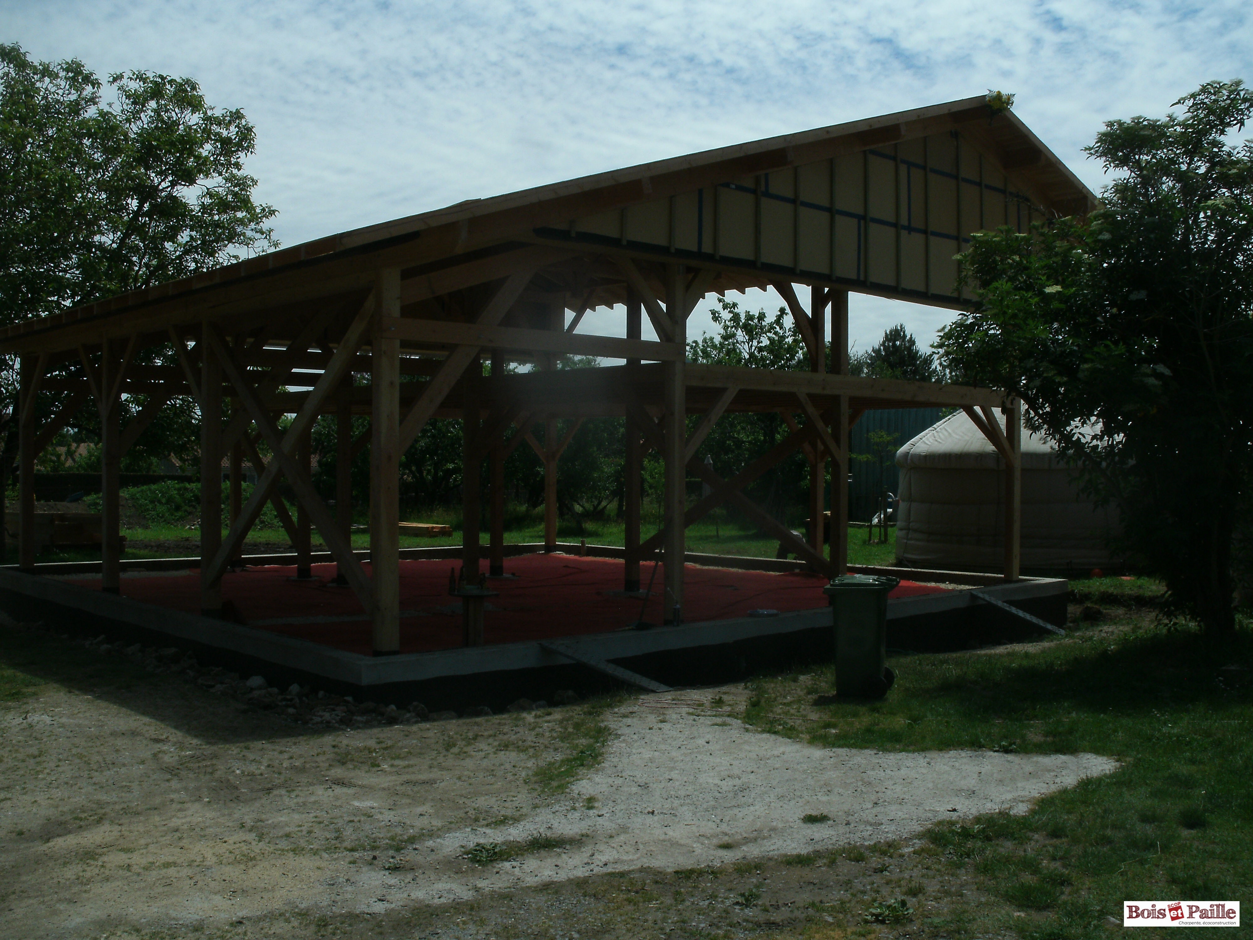 Maison paille en Charente - Thénac (17)